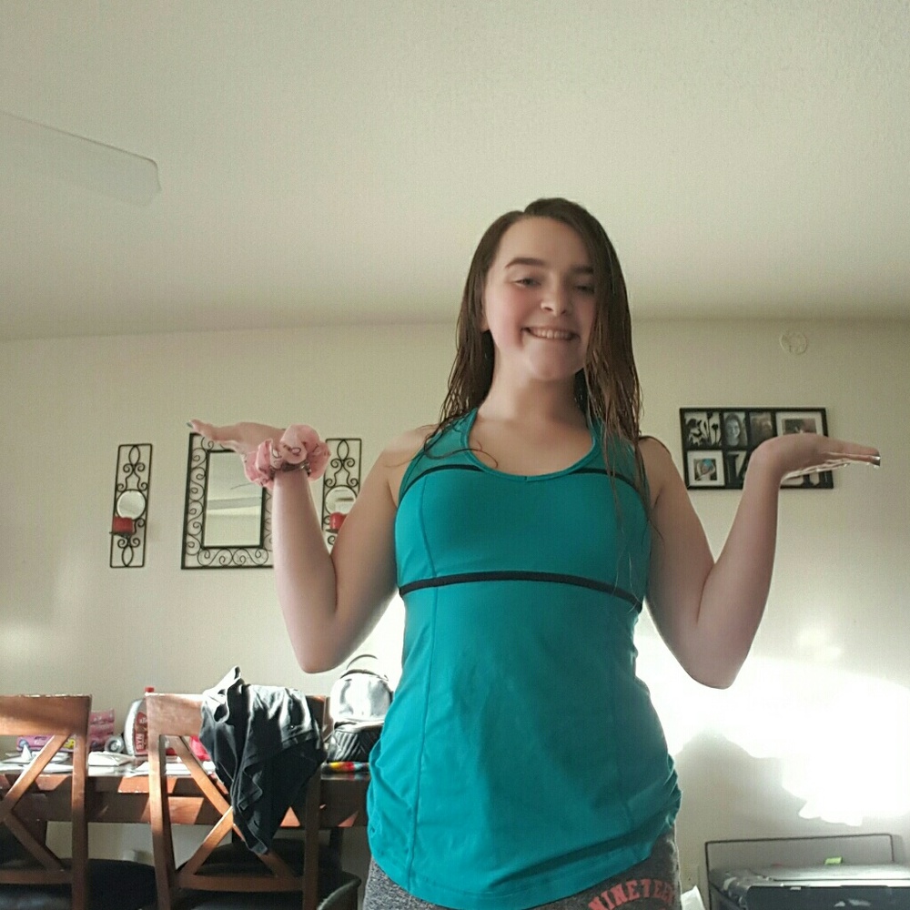 Lululemon mesh raxor back tank top